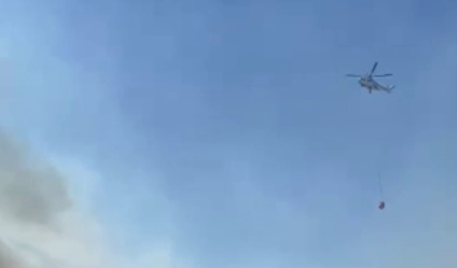 Torbalı'da makilik alanda yangın! Havadan ve karadan müdahaleyle kontrol altına alındı
