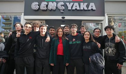 Gençler burada buluşuyor! Karşıyaka’daki Genç Yaka’ya yoğun ilgi