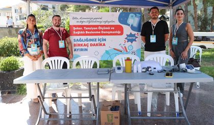 Buca’da sağlık hizmeti vatandaşın ayağına geldi! Ücretsiz ölçüm yapıldı