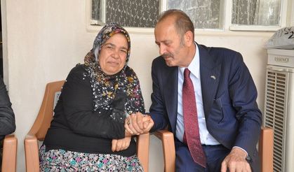 MHP’li Osmanağaoğlu Ödemiş’te şehit ailesi ve meslek odalarını ziyaret etti