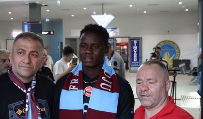 Trabzonspor’un yeni forveti kente indi
