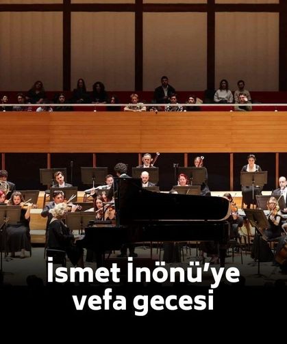 İzmir’de Cumhuriyetin kurucularından İsmet İnönü anıldı!