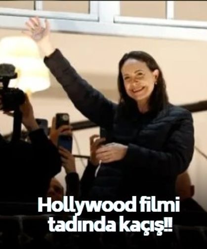 Venezuela'dan Hollywood senaryosu tadında kaçış! Machado'ya göre yaşaması bir mucize