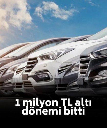En ucuz sıfır otomobiller açıklandı! 1 milyon TL altı dönemi kapandı