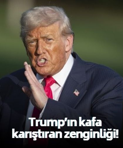 Başkan Trump ''Ben çok para kazandım'' diye kendini övdü ama geçmişi peşini bırakmıyor!