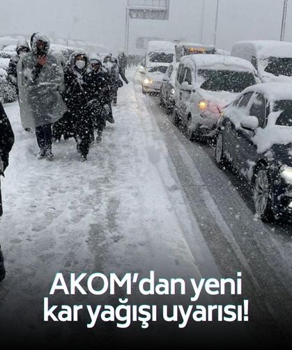 AKOM'dan yeni yağış uyarısı: 2 gün boyunca kara teslim olacağız!