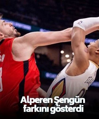 Alperen Şengün- Zion Willamson rekabetinde gülen taraf Houston oldu