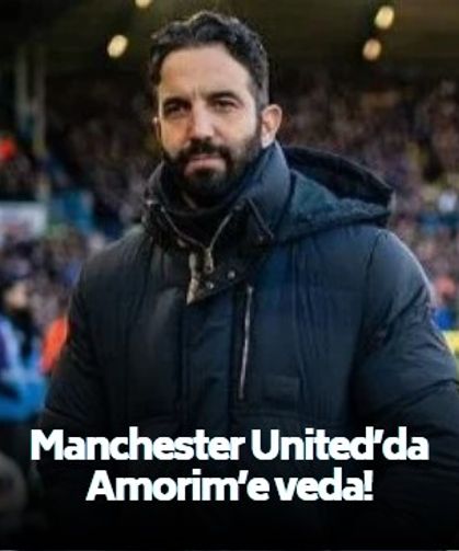 Premier Lig'de beklenen ayrılık! Manchester United, Ruben Amorim'i kovdu!