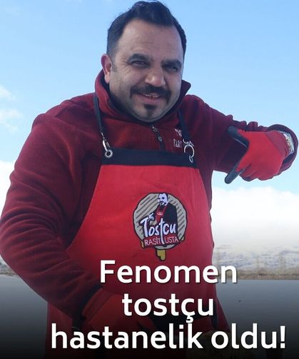 Fenomen tostçu kaynar suyun kurbanı oldu!