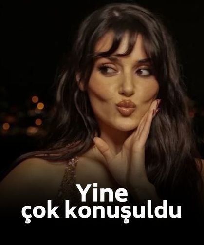 Hande Erçel, şıklığı ve Arapça konuşmasıyla Riyad'a damga vurdu!