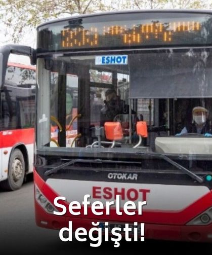 İzmir'de sömestir düzenlemesi: ESHOT seferleri 19 Ocak’ta değişiyor!