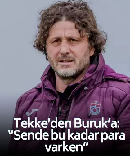 Fatih Tekke'den, Okan Buruk'a: ''Sende bu kadar para varken nasıl kilo almayacaksın?''