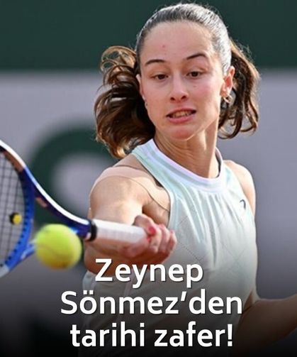 Zeynep Sönmez’den tarihi zafer! Bir üst tura yükseldi