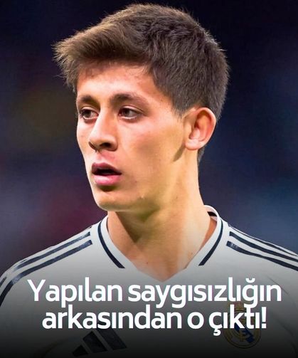 Arda Güler'e yapılan saygısızlığın arkasından bakın kim çıktı!