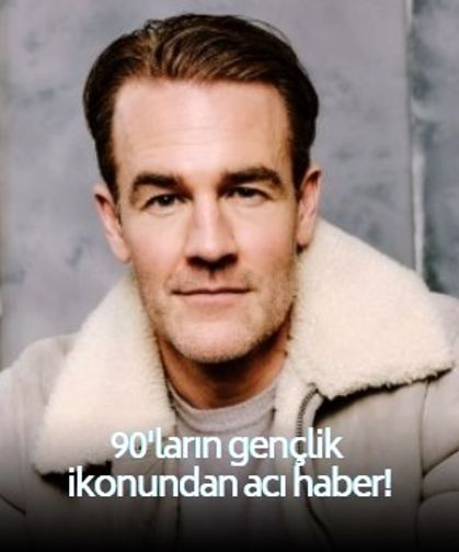 90'ların gençlik ikonuydu! Ünlü aktör James Van Der Beek'ten acı haber