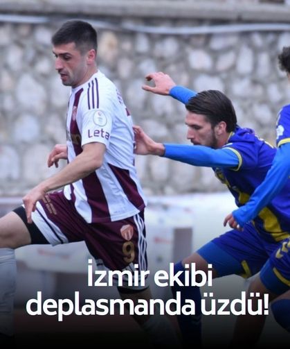 İzmir ekibi deplasmanda üzdü! İnegölspor rahat kazandı