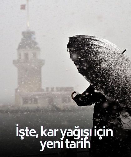 Sibirya'dan gelen soğuk hava Türkiye'yi saracak! İşte, kar yağışı için yeni tarih!