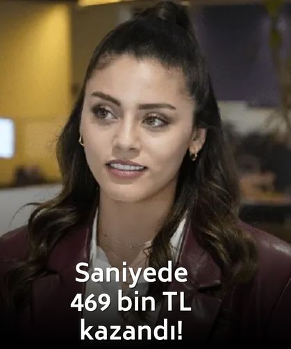 Kızılcık Şerbeti'nin Doğa'sı Sıla Türkoğlu saniyede 469 bin TL kazandı!