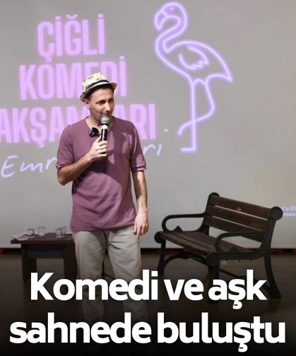 Çiğli’de komedi ve aşk sahnede buluştu