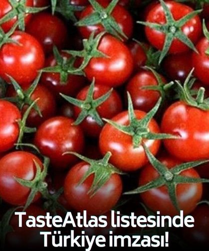 Dünyanın en iyi 10 domatesi açıklandı: TasteAtlas listesinde Türkiye imzası!