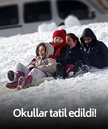 Resmi açıklamalar peş peşe geldi! Okullar tatil edildi!