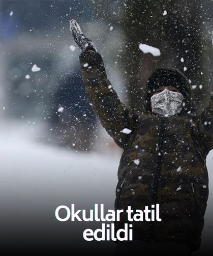 Okullar tatil edildi! Valilikten resmi açıklama!