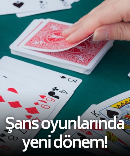 Şans oyunlarına para aktarımında yeni dönem