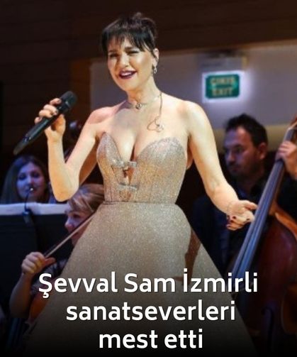 Şevval Sam İzmirli sanatseverleri mest etti: 14 Şubat'ın sürprizi AASSM'den geldi