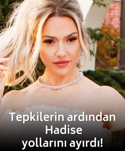 Tepkilerin ardından Hadise UNICEF ile bağlarını kopardı!