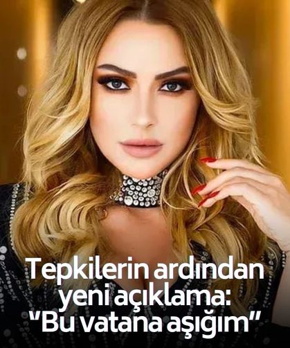 Türkiye'yi Gazze ve Sudan ile aynı kefeye koyan Hadise'den yeni açıklama: ''Ben bu vatana aşığım''