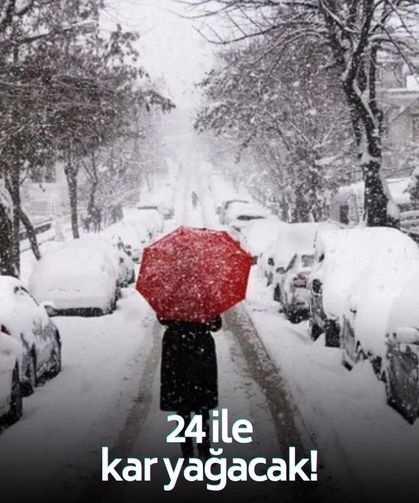 Cemre düştü ama yağışlar sürüyor! Cumartesi 24 il beyaza bürünecek!