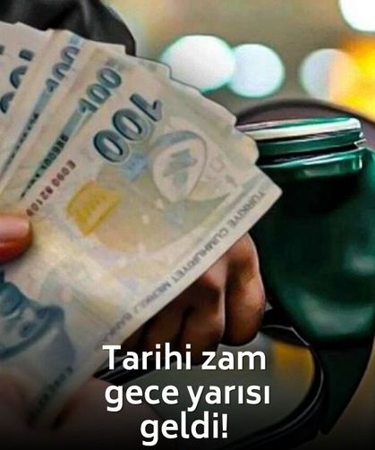 Akaryakıtta tarihi zam gece yarısı geldi: Motorin 80 lira sınırını geçti!