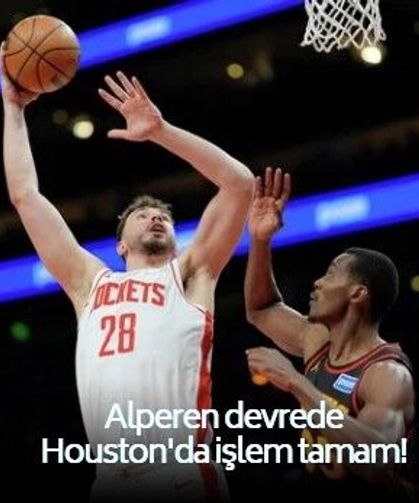 Alperen Şengün triple double'nin kıyısından döndü! Houston evinde farklı galip