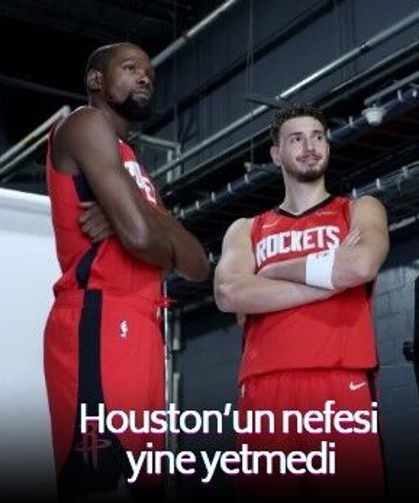 NBA'de uzatma anları nefesleri kesen maçta Houston'u Alperen Şengün de kurtaramadı