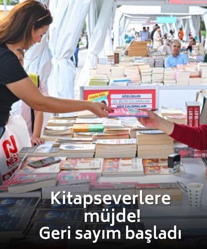 Kitapseverlere müjde! 10 gün sürecek kitap fuarı için tarihler belli oldu