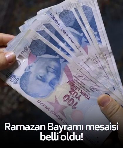 Ramazan Bayramı mesaisi belli oldu: Çalışanlar ne kadar ek ücret alacak?