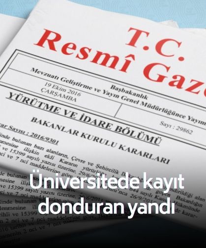 Üniversitede kayıt donduran yandı: Geri dönüş artık ücretli!
