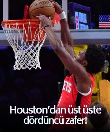 Alperen Şengün'ün liderliğinde Houston fırtına gibi esmeye devam ediyor! Son kurban Bucks oldu