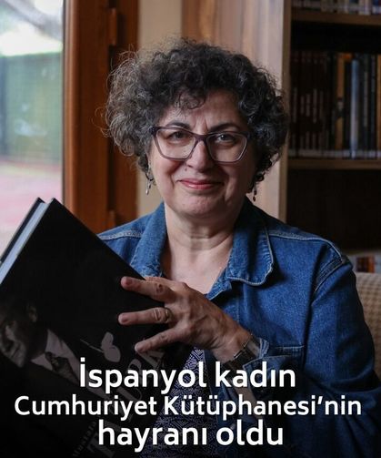 İzmir Buca'da bulunan o kütüphaneye hayran oldu!