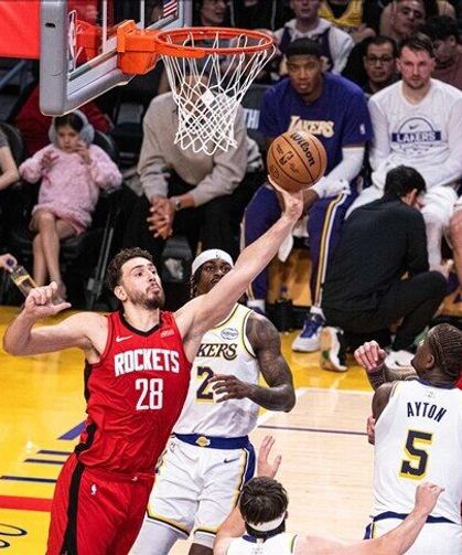 Alperen Şengün ve Houston Rockets'ın yüzü gülmüyor! Lakers'dan ikinci darbe