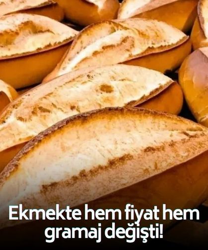 Fırıncılardan yeni tarife kararı: Ekmekte hem fiyat hem gramaj değişti!