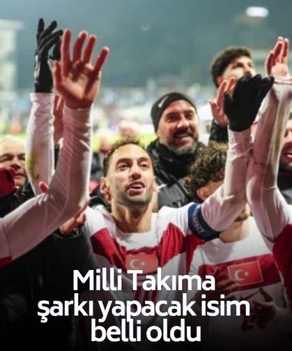 TFF Başkanı telefonla görüştü, Milli Takıma Dünya Kupası şarkısı yapacak isim belli oldu!