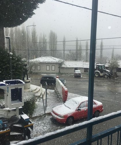 İzmir'de Mayıs ayında kar sürprizi! Görenler inanamadı!