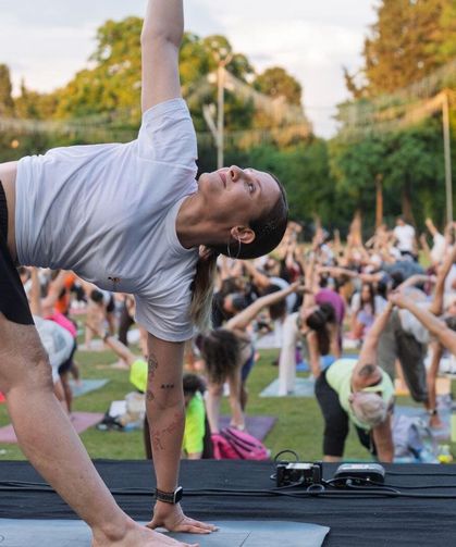İzmir'de yoga festivali coşkusu: Bizim mutluluğa ihtiyacımız var
