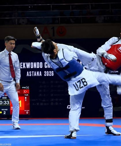 İzmirli tekvandoculardan Astana'da çifte madalya!