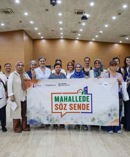 İzmir Büyükşehir Belediyesi duyurdu: Mahallede Söz Sende