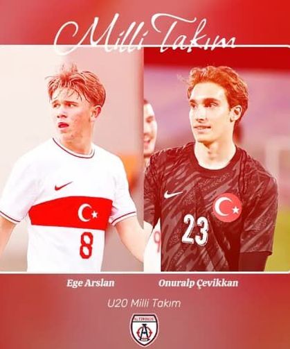 Altınordu'nun milli gururları! Ege Arslan ve Onuralp Çevikkan'a Akdeniz Oyunları daveti