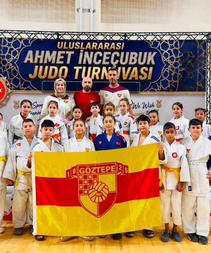 Göztepe judoda Çankırı'da 8 madalya kazandı!