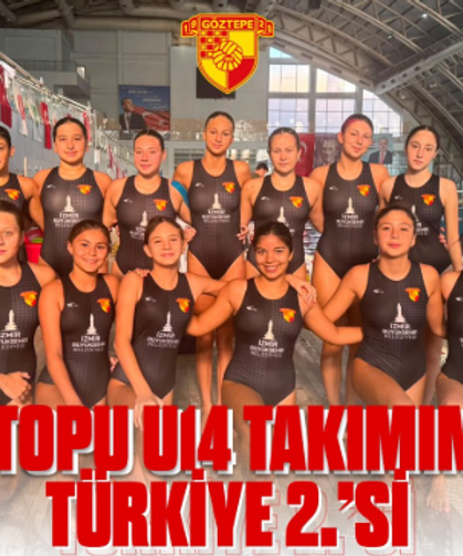 Göztepe U14 Sutopu Takımı’ndan büyük başarı! Türkiye ikinciliği geldi
