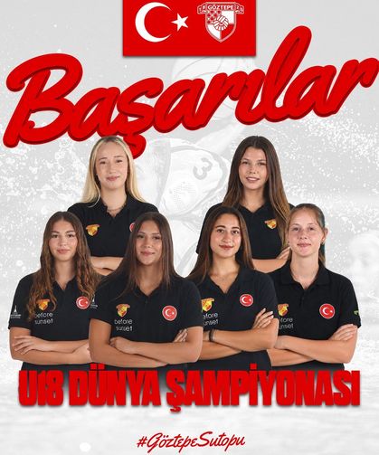 Göztepe’nin 6 milli gururu Dünya Şampiyonası’nda! İzmir’den milli takıma